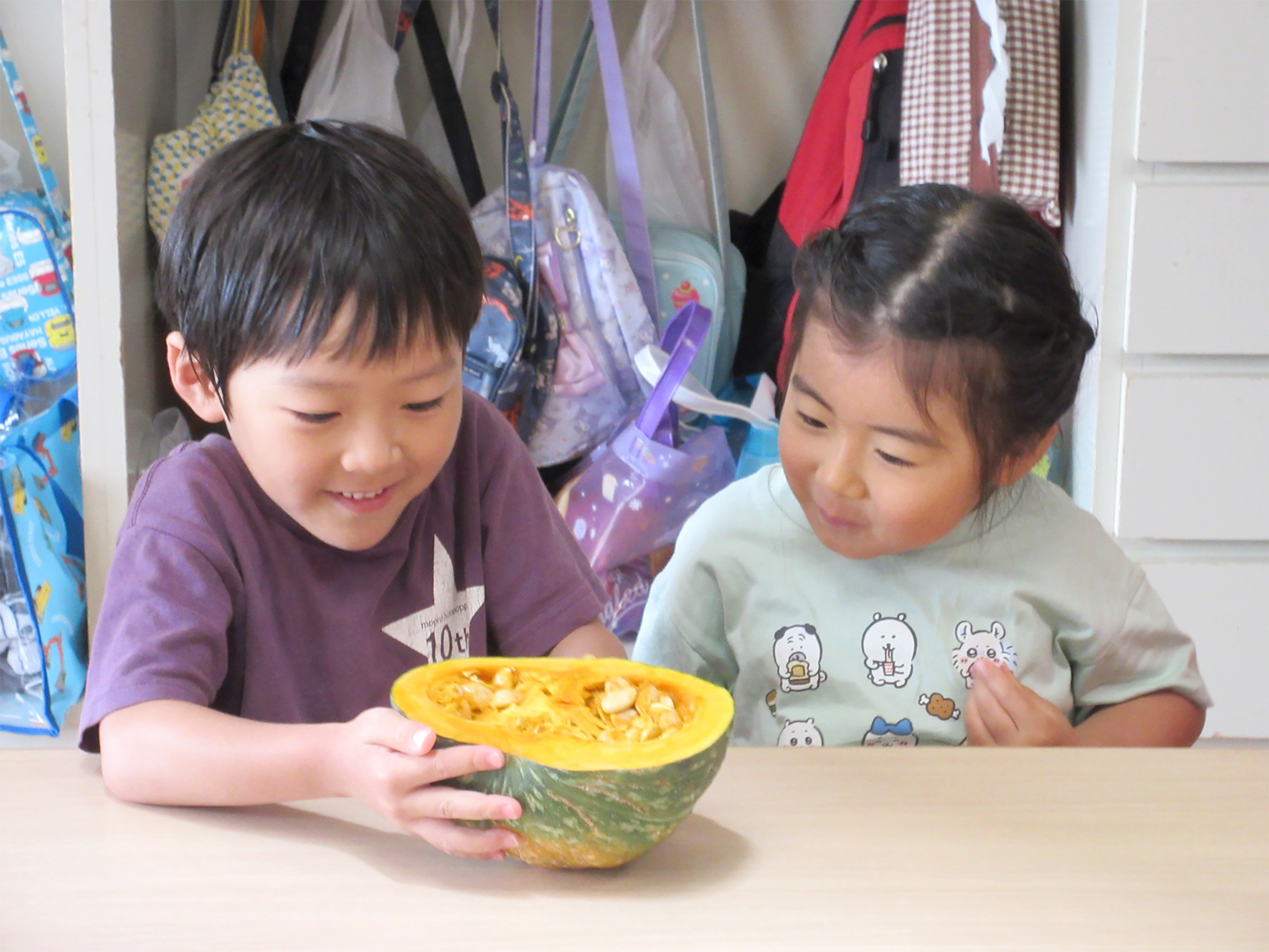 食べることが大好きな子どもに